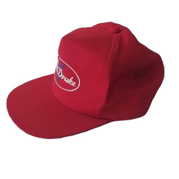 Vintage Bob Drake Red Trucker Hat - Picture 2 of 6